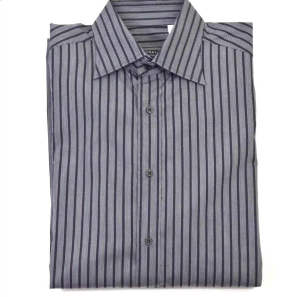 AUTHENTIC NWOT GUCCI MENS BUTTON DOWN DRESS SHIRT